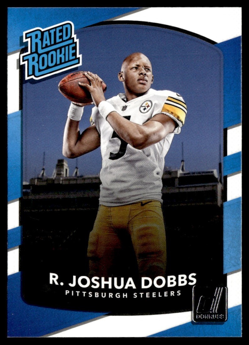 2017 Donruss R. Joshua Dobbs RC Pittsburgh Steelers #331