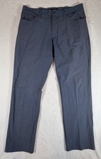 Travis Mathew Pants Men  s 36 X 31 Blue Stretch Chino Golf Performance Casual