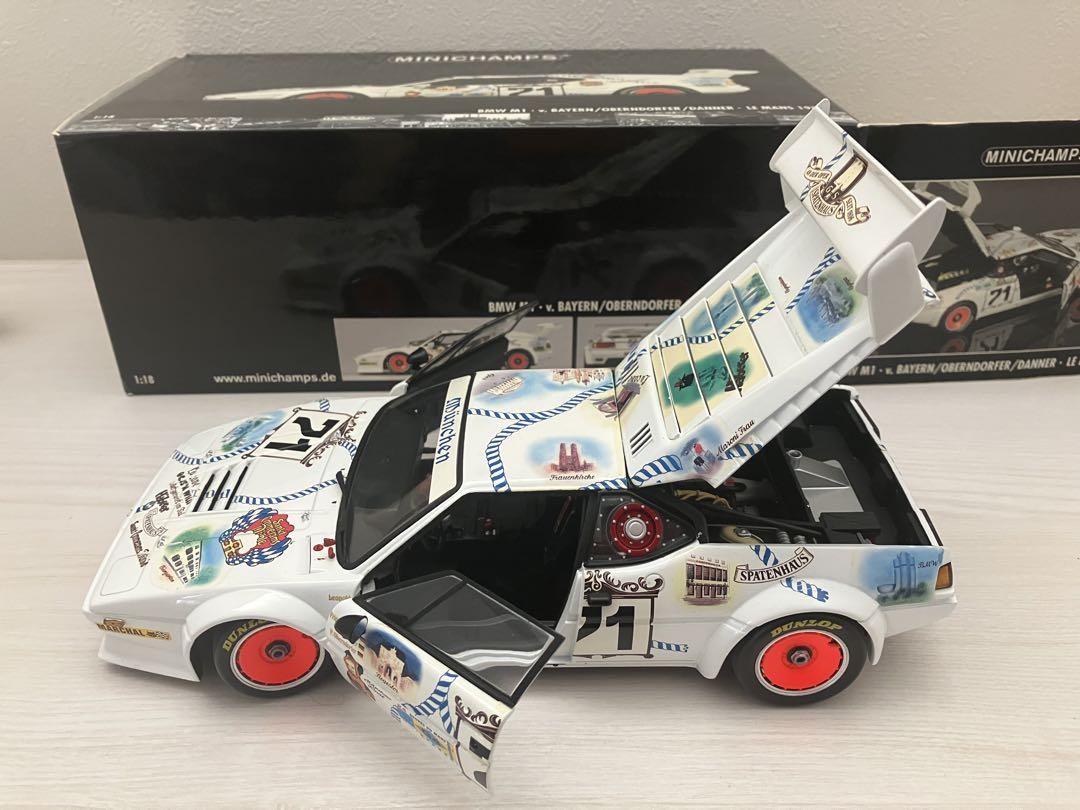 Mini Champs Bmw M1 Pro Car Le Mans 1/18 | eBay