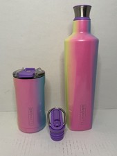 Brumate 25 oz Rehydration Canteen With Shot Glass Lid  16 oz Matching Cup