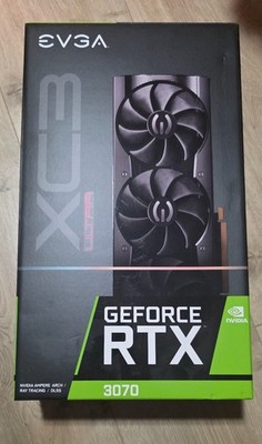 EVGA Nvidia GeForce RTX 3070 XC3 Ultra Gaming, 08G-P5-3755-KL, 8GB GDDR6