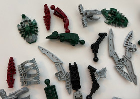 Lego - Bionicle Inika Toa Kongu 8731 & Other Items (Mostly Incomplete)