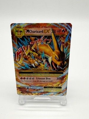 M Charizard EX 13/108 Evolutions Holo Englisch Pokemon Karte - LP 