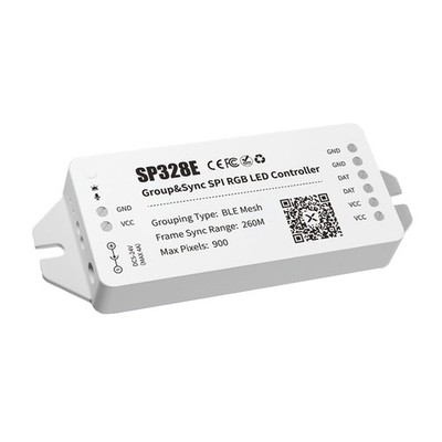 SP328E SPI-LED-Controller mit Mesh-Bluetooth-App, Drahtloser Signalverstärk4629