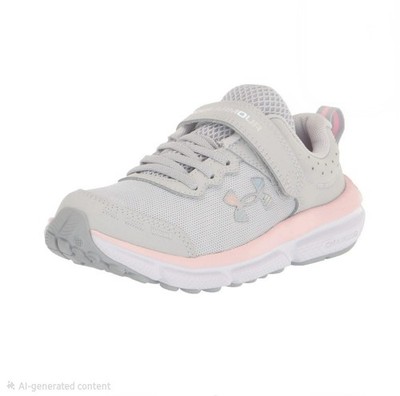 Under Armour Assert 10 Sneakers Children's Youth size 1 Gray Running Shoes