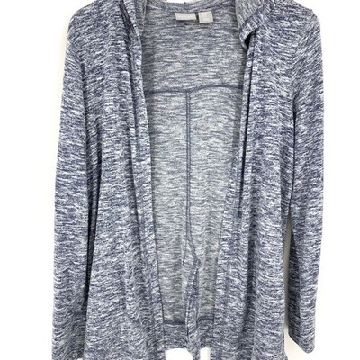 Kenar Women's Open Front Cardigan Hoodie Size M