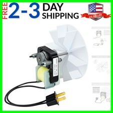 Universal Bathroom Exhaust Fan Motor Kit - 3/16" Dia 1.7in Long Shaft 120V 50...