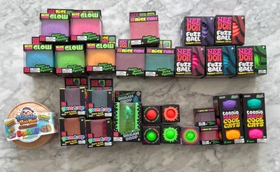 Schylling NeeDoh Nice cubes, gum drops, Fuzz balls, surprise buns and more!! - Bild 1 von 4
