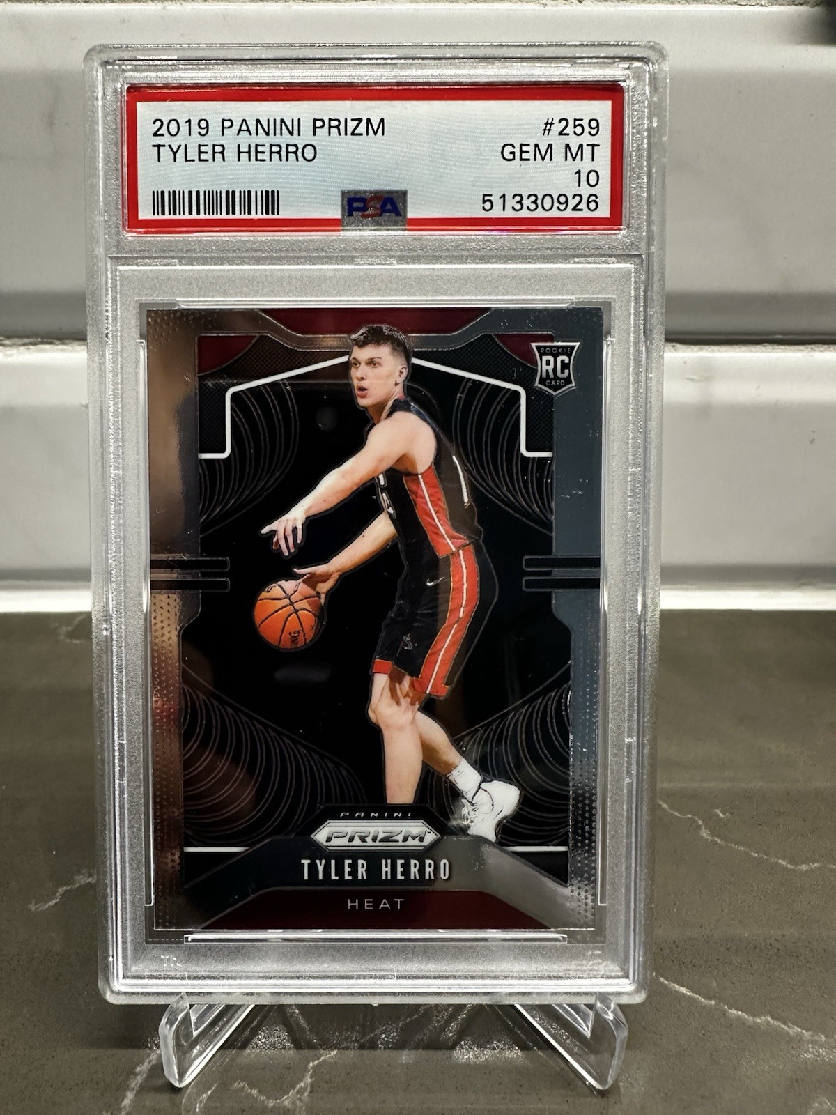 2019-20 Panini Prizm Rookie Tyler Herro #259 (RC)