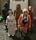 Star Wars Vintage Kenner Action Figures Original 1977 1978 Lot Vader Luke Leia