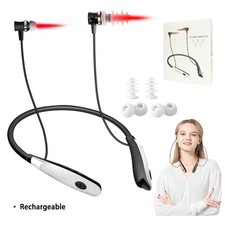 Tinnitus Relief Earplug / Nasal Rhinitis Red Light Cold Laser Therapy Device