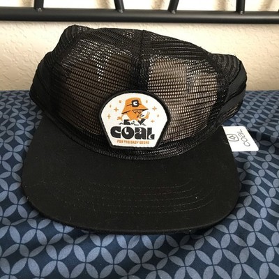 Coal The Ripley All Mesh Trucker Hat Cap Snapback Size OSFM Black NWT