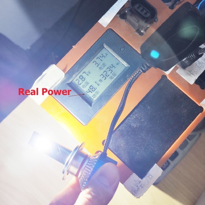 Kit Full LED H7 110W CANBUS 6000k Ip67 12v-24v Faro Auto Alta Potenza Luminosita - Miniatura 5