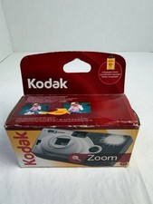 Kodak Zoom 800 Disposable Camera Open Box NOS 27 Exp Sealed