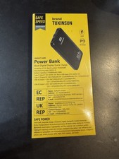 TUXINSUN P11D Power Bank 20000mAh 22,5W charge rapide affichage noir