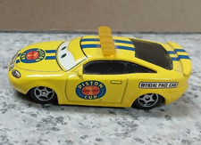 Mint Official Pace Car Yellow  Diecast Charlie Checker Mattel Disney Pixar Cars