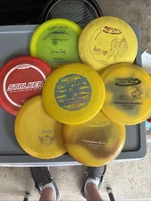 Seven Assorted Disc Golf Discs