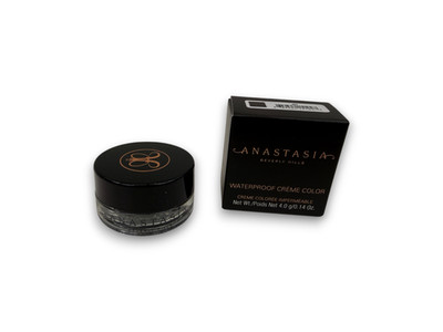 Anastasia Beverly Hills Waterproof Crème Color Jet Black 4g Matte Schwarz