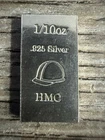 1/10 oz .925 Silver Bar HMC Hard Hat Design