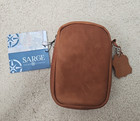 Sarge Tesoro Valuables Leather Zipper Pouch SLC-602 NEW 6”W X 1.75”D X 8.25”H — photo 2