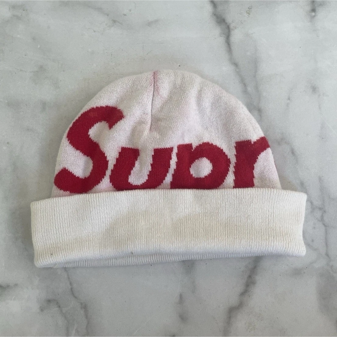 Supreme Beanie White Hats for Men for sale - eBay