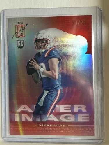 2024 Topps Composite DRAKE MAYE After Image RED REFRACTOR RC /25 #AI-8 SSP