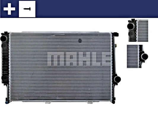 BEHR Engine Cooling Radiator Fits BMW E31 E32 E34 2242138 