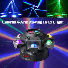 6 Arms Bee Eye Stage Light 150W LED Moving Head Beam Lighting Laser Beam DJ Bar