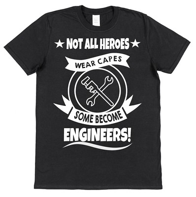 #ad #ad Hero Engineer T Shirt Industrial Electrical Chemical Civil Engineer Gift Idea GBP 16.99