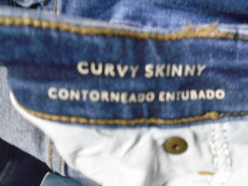 Universal Thread Curvy Skinny Blue Denim Jeans Sz 12 - Picture 9 of 10
