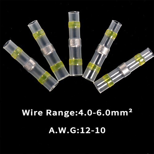 Lötverbinder Kabelstecker Schrumpfschlauch Stoßverbinder Lötzinn Drahtverbinder - Bild 16 von 16