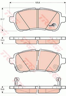 Ferodo Fiat Panda 1.2 Front Brake Discs And Pads Set Fit Bosch Braking System