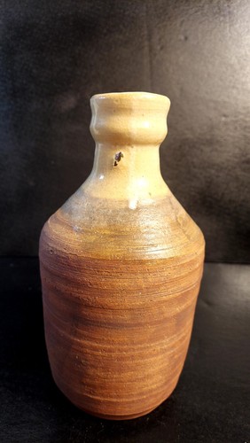 Vintage 1984 Hand-Thrown Clay Stoneware Rockhouse Pottery Ken Poole - Picture 2 of 9