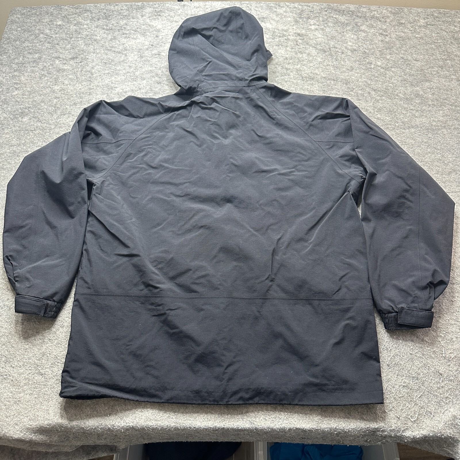 Cabela's GoreTex Hooded Rain Hunting Jacket Men XLT Tall Black Full Zip Nylon eBay