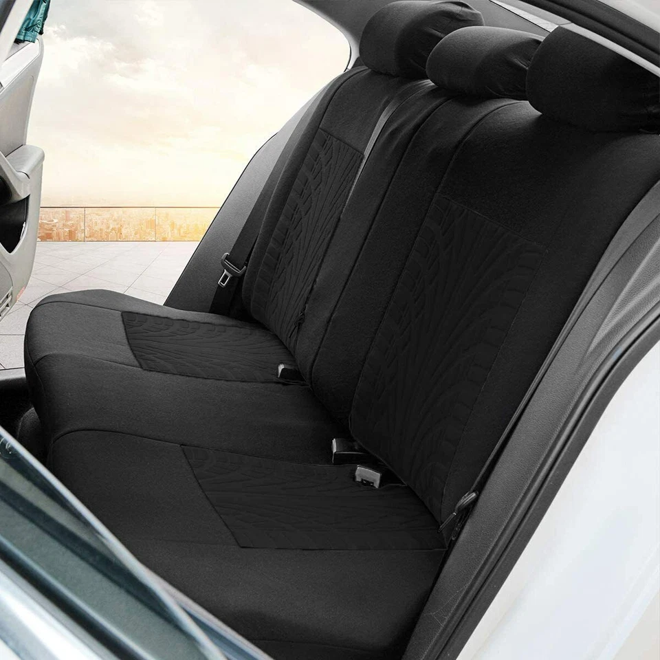 For Ford Car 5 Seat Covers Premium Cloth Front & Rear Full Set Protector Pad Mat Foto 4 de 4