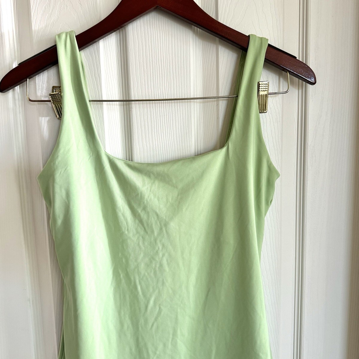 white christmas dresses Courtside Classics Soft Active Open-Back Tennis Dress in Aqua main image 0