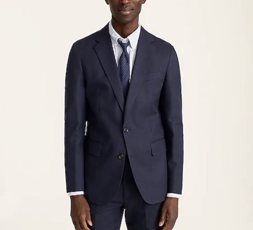 j crew unstructured suit, grand bargain 