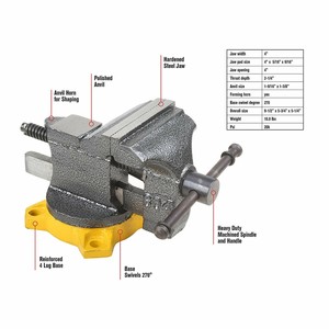 Olympia Tool 38-604 4-Inch Bench Vise | eBay