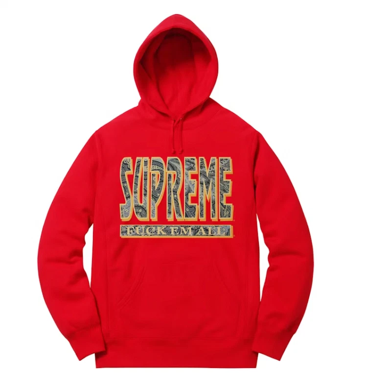 Sweat à capuche SUPREME PAISLEY 