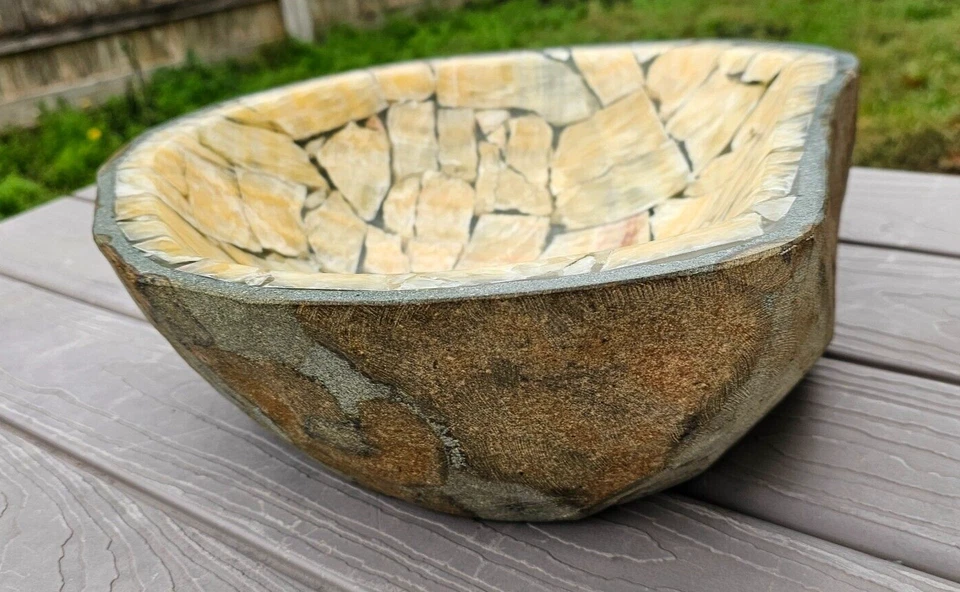 Barclay Logan Onyx Above Counter Basin Vessel Sink - Image 4 of 4