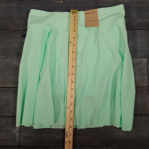 NIKE Dri-Fit Standard Fit Pleated Golf Skirt Womens Size SMALL Light Green - Picture 6 of 6