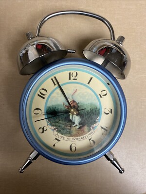 Alice In Wonderland Alarm Clock Made Exclusively For Roger
