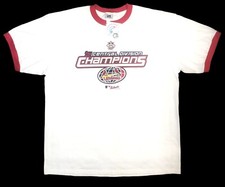 NWT vtg Men’s LEE SPORT St. Louis Cardinals 2004 Division Champs Ringer Tee 2XL