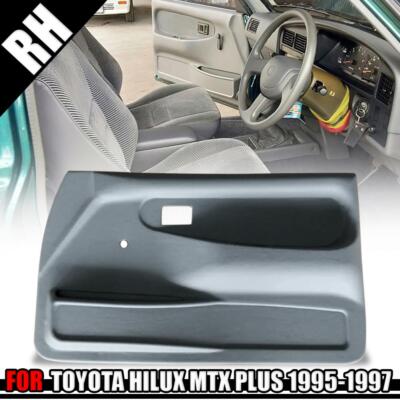 TOYOTA HILUX バブルウインドウ Inner Door Panel Right RH Grey Manual Window Fit Toyota Hilux