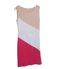 Envi Sleeveless Scoop Neck Colorblock Wrap Dress Size XS