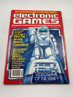 ELECTRONIC GAMES MAGAZINE - September 1983 - Shipping from EU!
