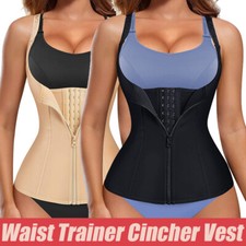 Women Waist Trainer Neoprene Belt Sauna Sweat Vest Tummy Corset Body Shaper