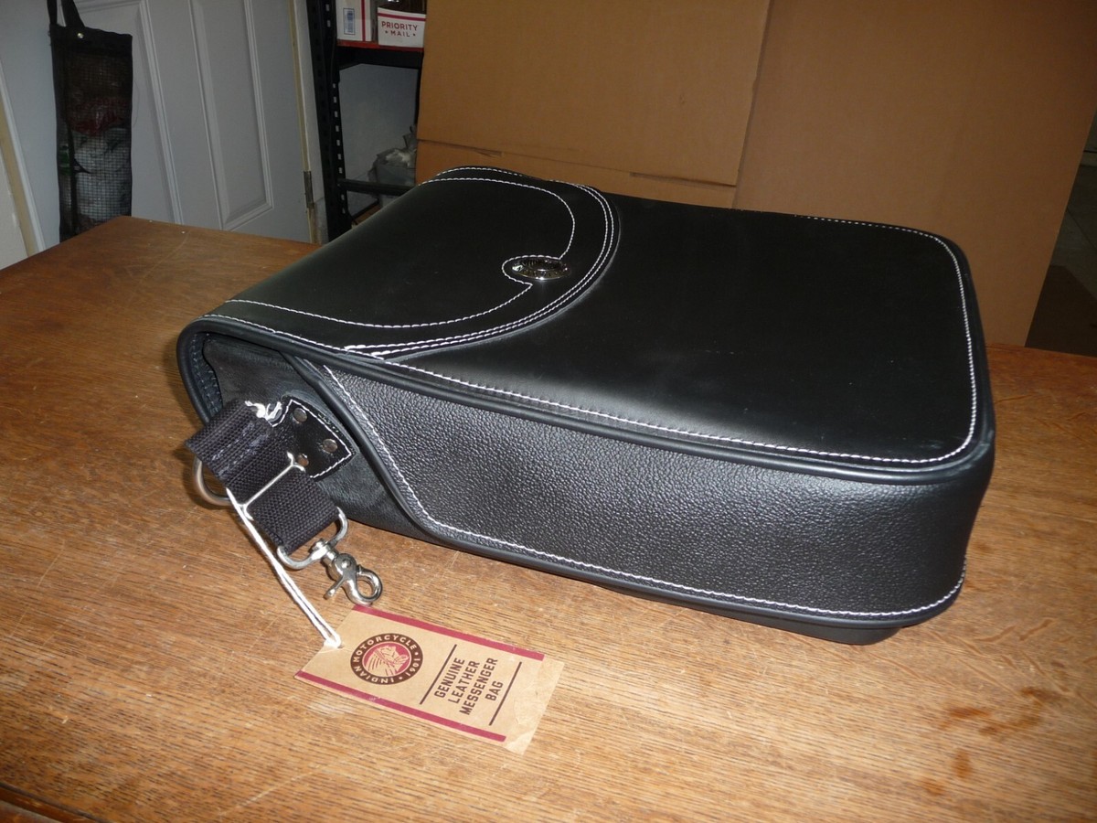Indian Motorcycle Messenger Travel Cargo Bag Luggage Black 2879603