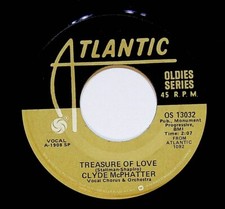 Clyde McPhatter - Treasure of Love / A Lover's Question 45 RPM Record Funk Soul