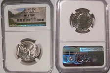 2019 D Frank Church River of No Return NP Quarter 25c NGC MS 67 DPL PROOFLIKE